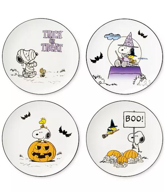 Lenox Other - LENOX THE GREAT PUMPKIN ASSORTED ACCENT PLATES SET OF 4